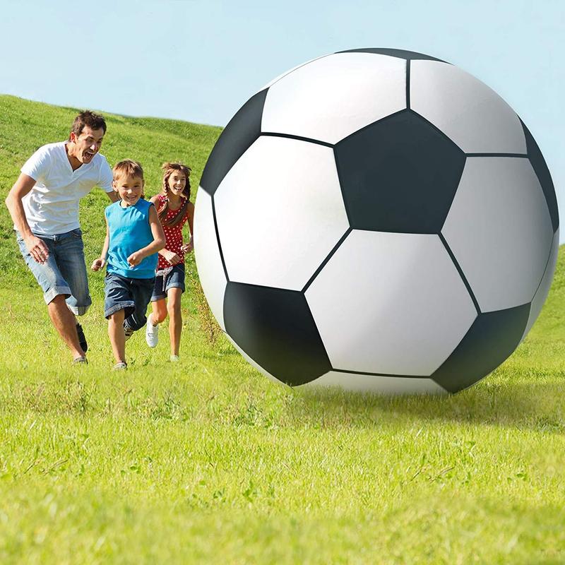 Pvcインフレータブルサッカー屋外芝生親子ゲーム吹きビーチボール学校インタラクティブキャッチボール子供用小道具|undefined