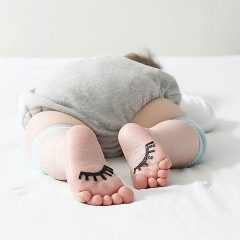 Korean version of Terry Children's knee pads elbow pads summer and autumn baby sleeves dispensing non-slip crawling children's clothing children's socks