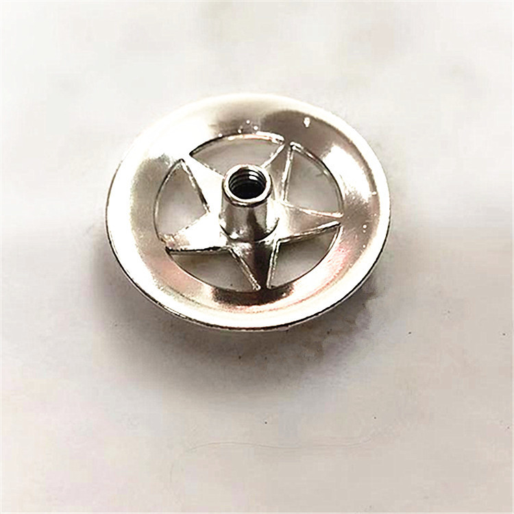 29mm五角星財布ボタンdiy復古革皮芸ドルボタンキーホルダーコイン装飾ボタン|undefined