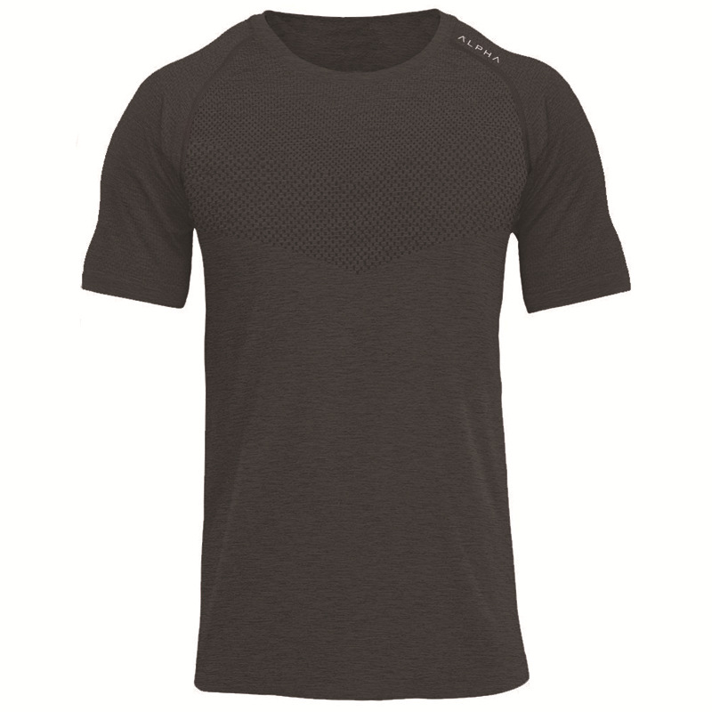 [Foreign Trade Wholesale Africa Cross-border] Fitness Men's Summer Sports Leisure Quick-drying Short-sleeved T-shirt Running Exercise