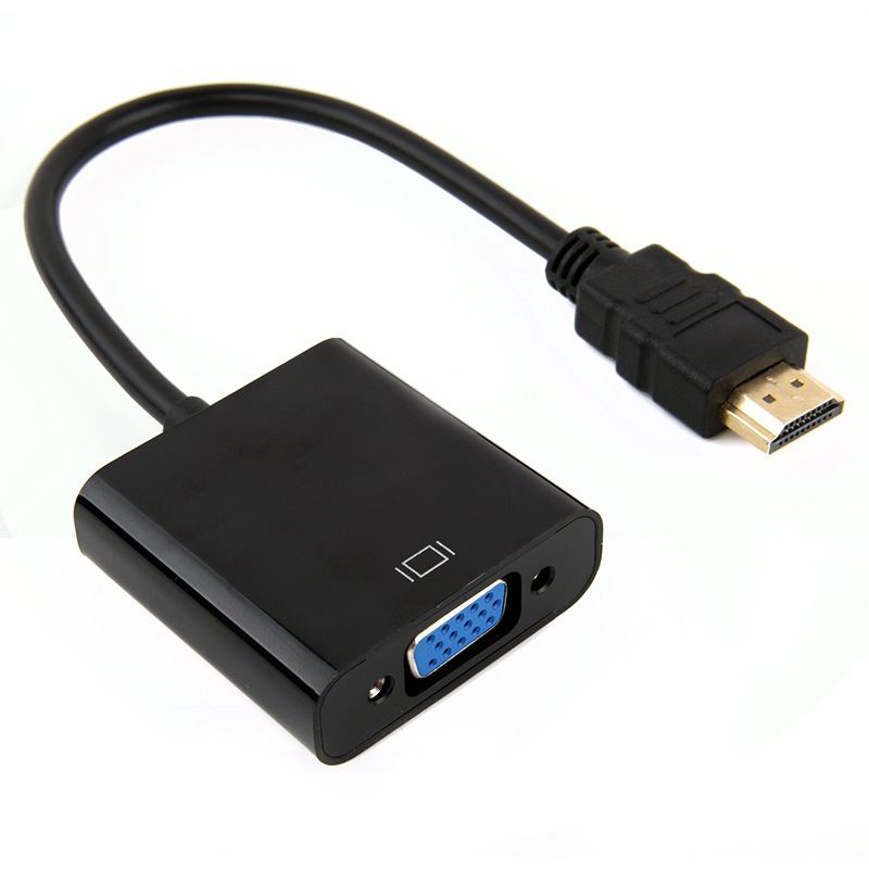 Hdmi Vga アダプタケーブルオーディオ電源 1080p 変換ラインラップトップ用高精細ディスプレイコネクタ|undefined