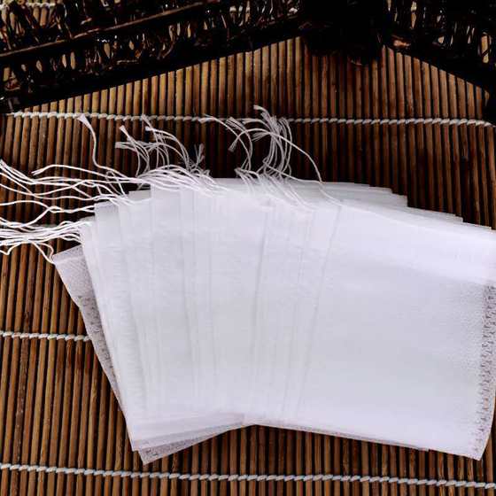 Full-size drawstring non-woven disposable tea bag Chinese medicine bag frying bag filter bag tea bag tea bag tea bag