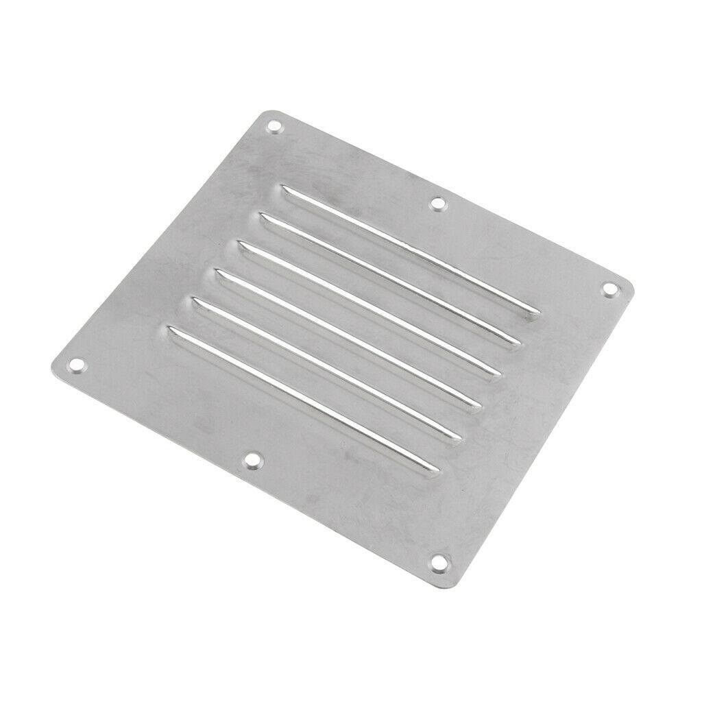 Aishuo 120*120 stainless steel ventilation panel Louver vent Marine yacht with hardware accessories