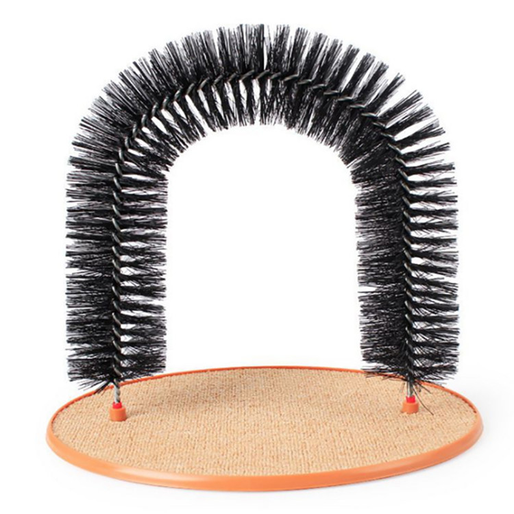 Hot Sale Cat Brush Brush Cat Scratching Cat Toy Pet Toy Hair Rubber Cat Arch Pet Play Toy
