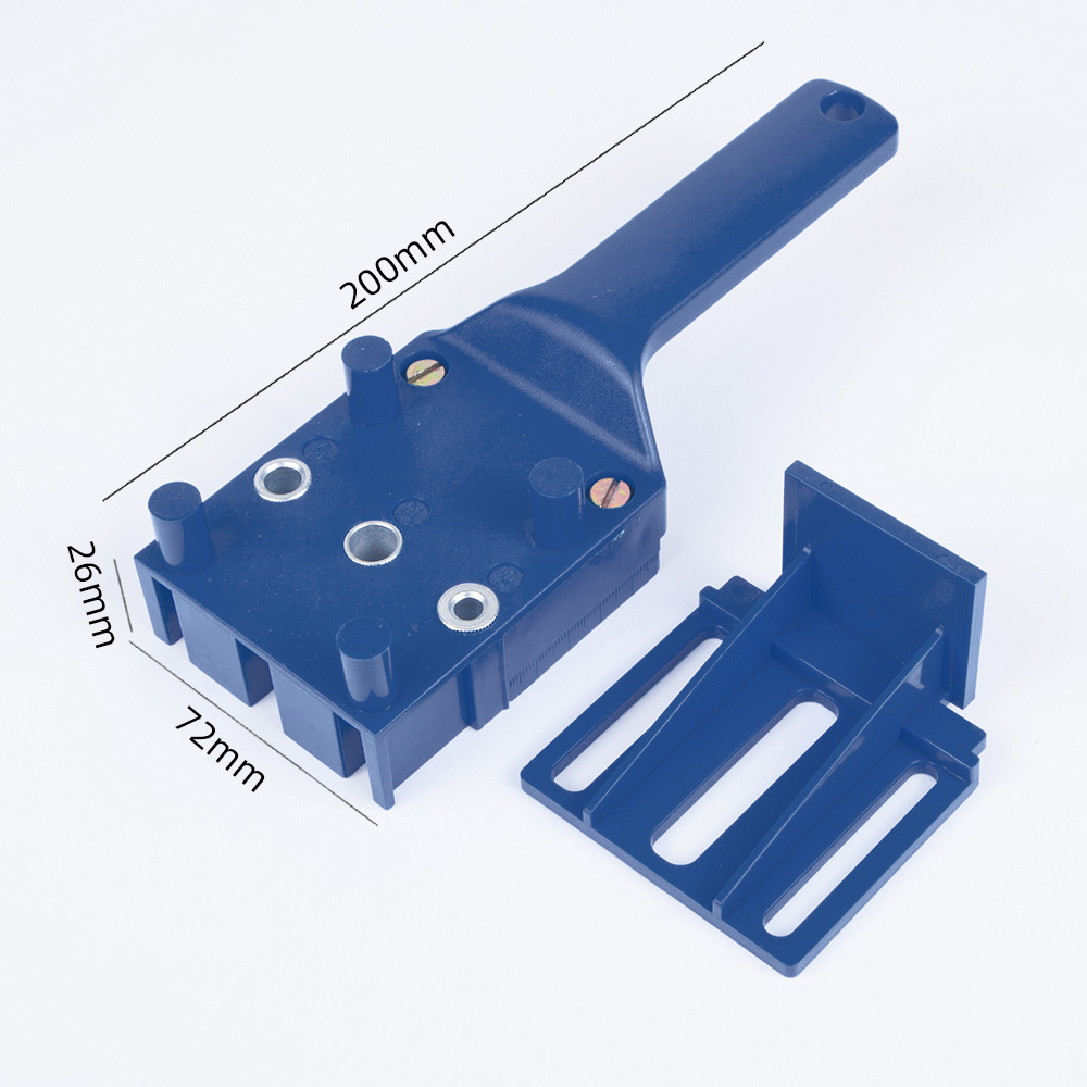 Woodworking straight hole punch wooden board connection punch locator woodworking tool hand-held wooden hole punch