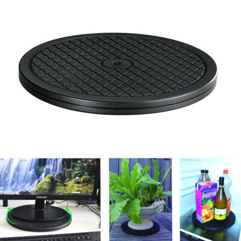 360 degree manual TV turntable hand clay sculpture turntable sculpture turntable display plastic LazySusan