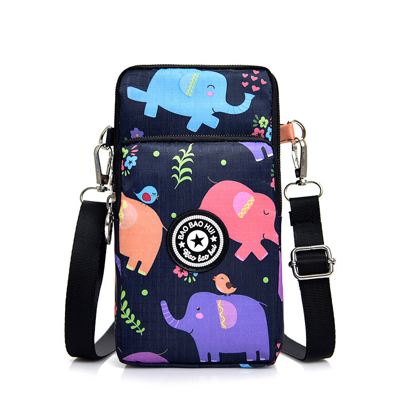 Mobile Phone Bag Women's Crossbody Bag 2023 New Korean Style All-match Vertical Mobile Phone Bag Hanging Neck Coin Purse Mini Small Bag
