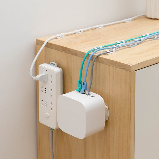 Plug-in Holder Wall-mounted Wall-mounted Storage Seamless Plug-in Punch-free Patch Board Socket Wall-mounted