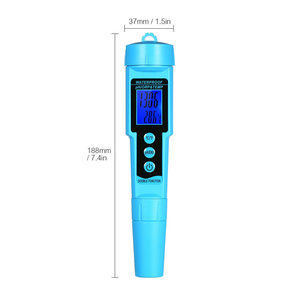 New three-in-one PH ORP temperature test pen PH-689 water quality detector swimming pool aquarium test