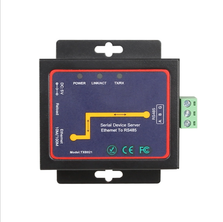 TXIC RS485 serial port Networking Server industrial grade ModbusTCP/RTU/RS485 to Ethernet