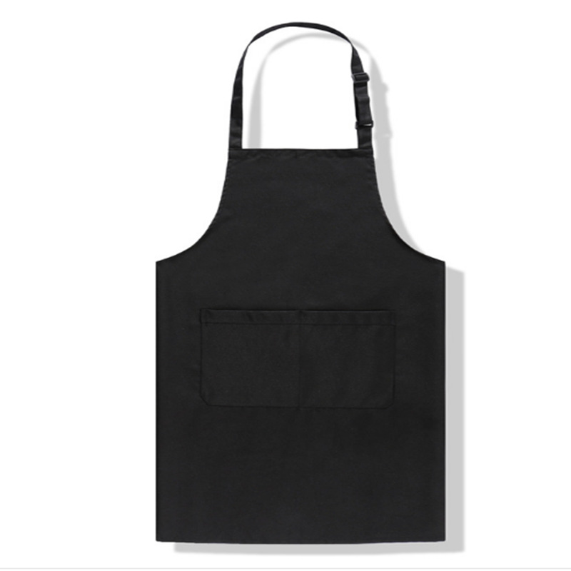 New cotton large pocket adjustable buckle apron household chef waiter work waist