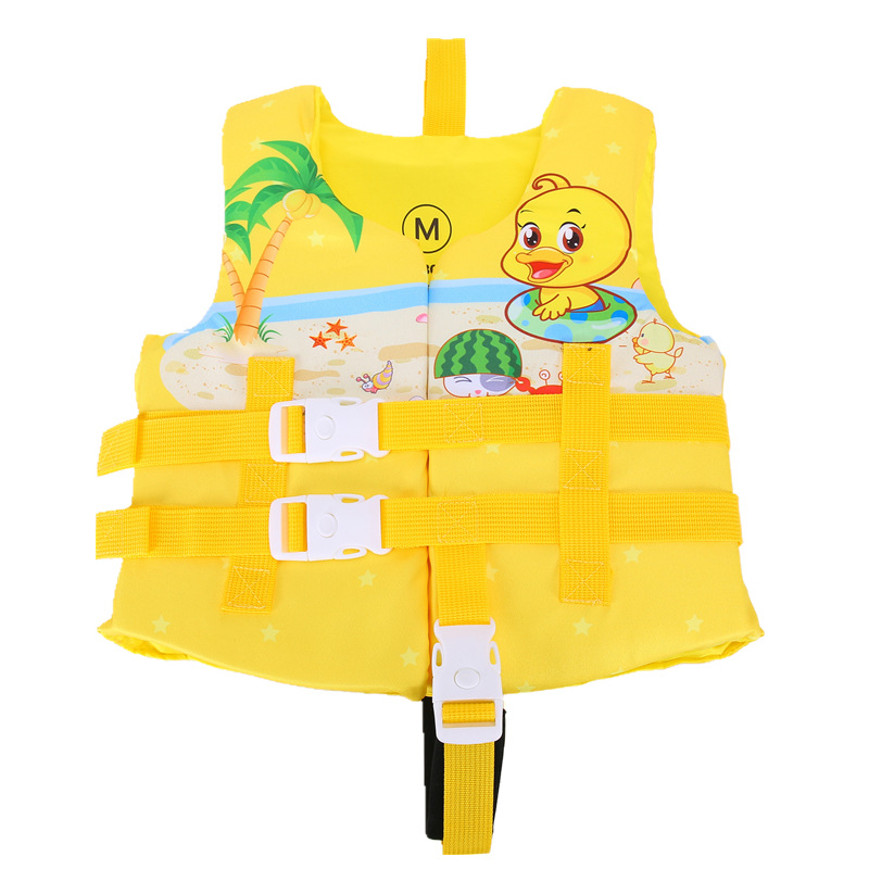 Cross-border in stock infant vest vest floating clothes drifting cartoon foam swimming life jacket manufacturer