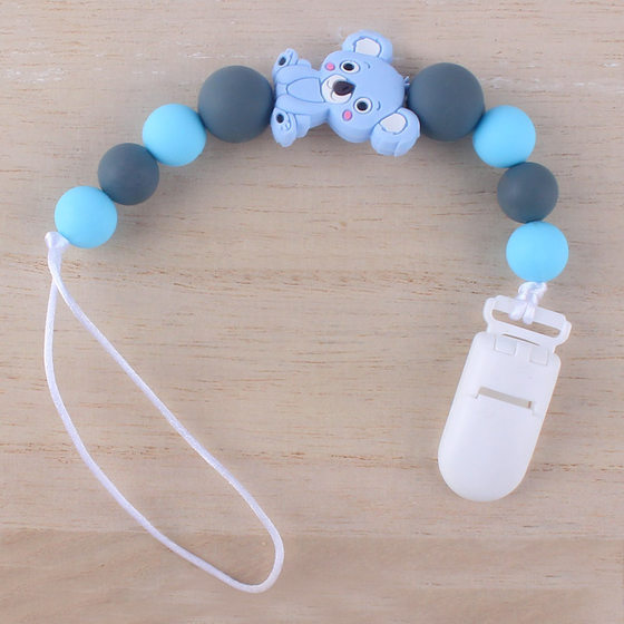 Baby pacifier chain pacifier rope silicone gum anti-chain maternal and infant products Foreign trade Amazon New