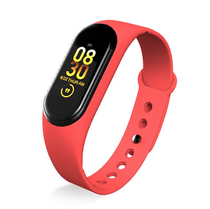 M4 Smart Bracelet Student Exercise Bluetooth Step Meter Bracelet Information Reminder Bluetooth Step Meter Color Screen Bracelet Gift