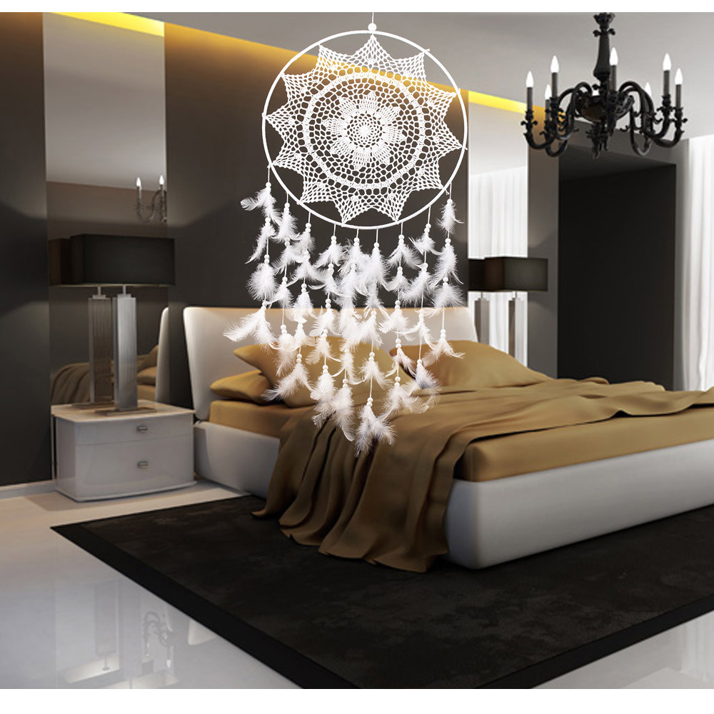 Nordic Style Dream Catcher Net Wall Hanging Wall Decoration Dream Catcher Net Pendant Home Decoration Dream Catcher Net Wedding Decoration Dream Catcher Net