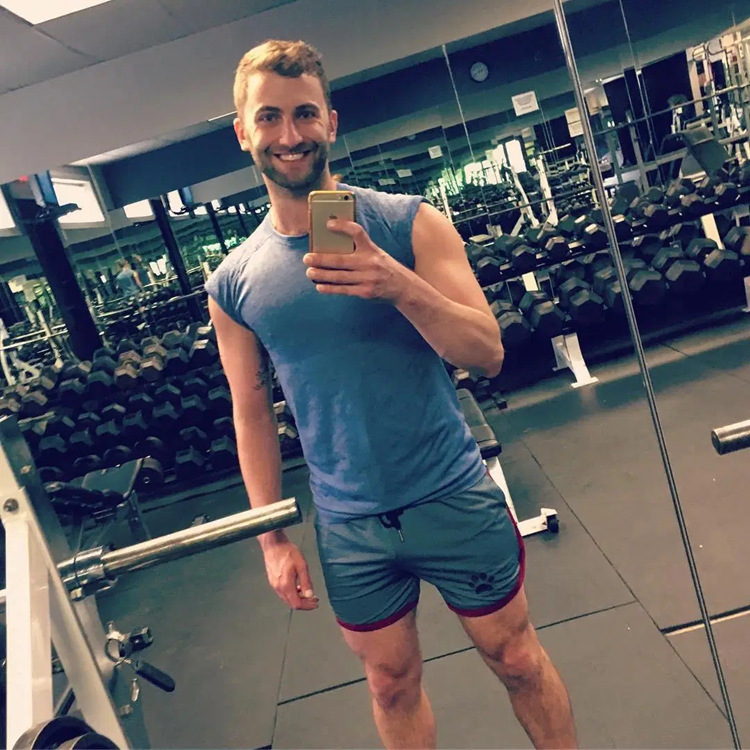 Crazy Muscle Men's Sports Shorts Quick-drying Running Fitness Training Tight Squat Thin Three-point Pants AliExpress