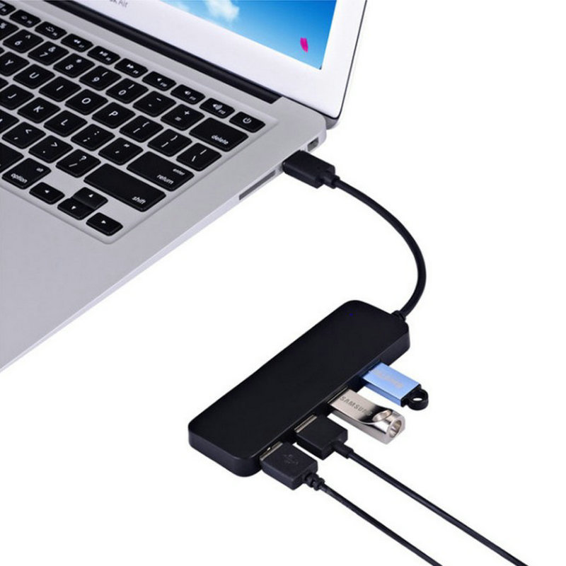 In stock 4-port 3.0 splitter hub extender USB3.0hub 4Port 4-port USB3.0 hub
