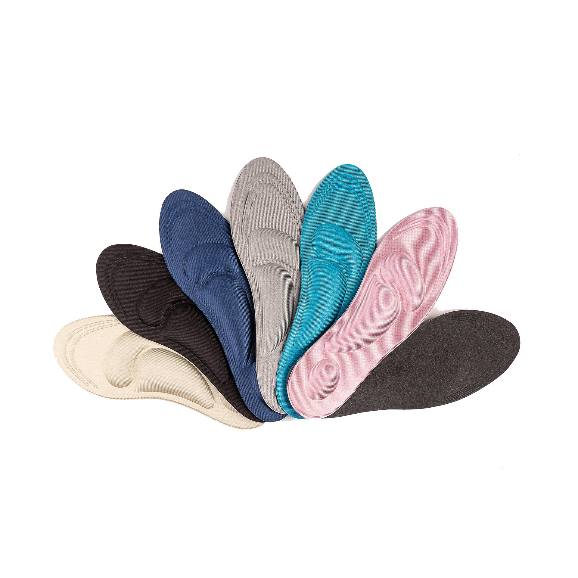 4D sponge three-dimensional arch massage decompression exercise comfortable insole Taobao explosions can cut sponge insole-poor