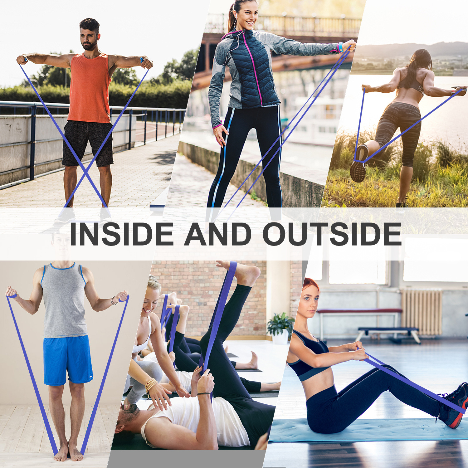 Resistance bands, latex resistance bands, strength training resistance bands, resistance rings, pull-up assist rings, yoga elastic bands