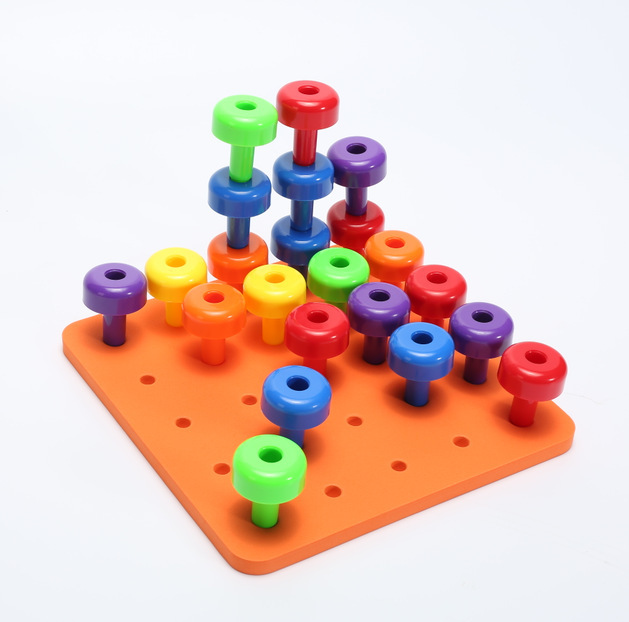 Children Aged 3-6 Puzzle Chess Pieces Piece Puzzle Building Blocks Puzzle Assembled Toys