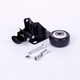 Light 1.5 inch 2 inch 2.5 inch double bearing gold drill directional wheel PU polyurethane silent furniture universal caster