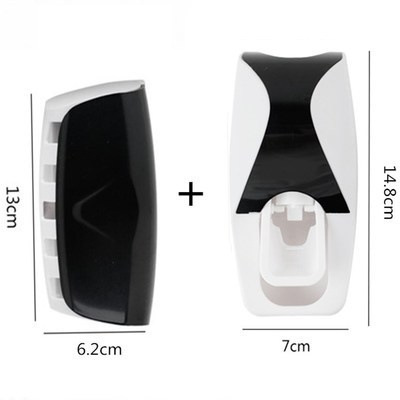Automatic Toothpaste Rack Toothbrush Storage Rack Artifact Toothpaste Squeezer Shake Tone Squeezer Suction Wall-type Toilet
