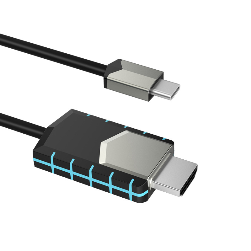 TYPE-C к видеокабелю HDMI HD HDMI с экраном Plug and Play поддерживает качество 4K HD