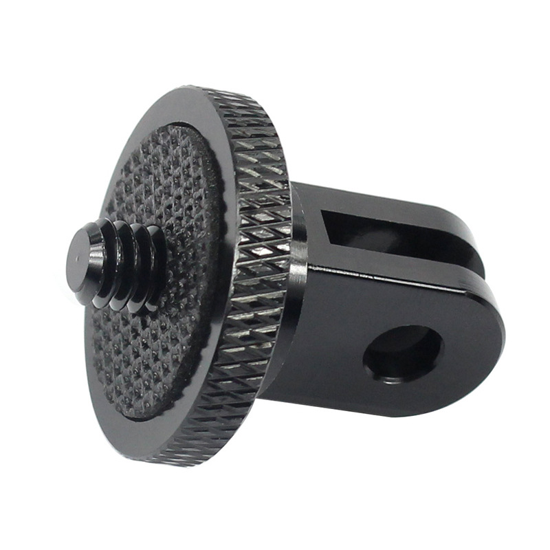 Suitable for gopro hero11/10 small ant adapter tripod mini adapter aluminum alloy 1/4 adapter head