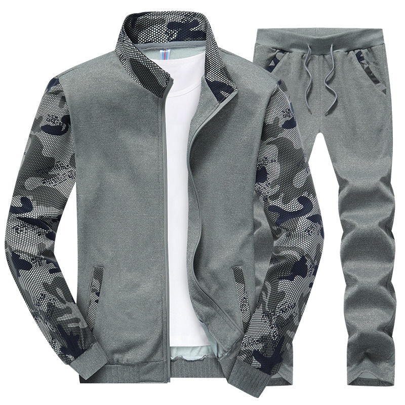 2023 Amazon M-8XL Spring and Autumn New Sports Korean Fashion Long Baseball Suit Large Size Jacket
