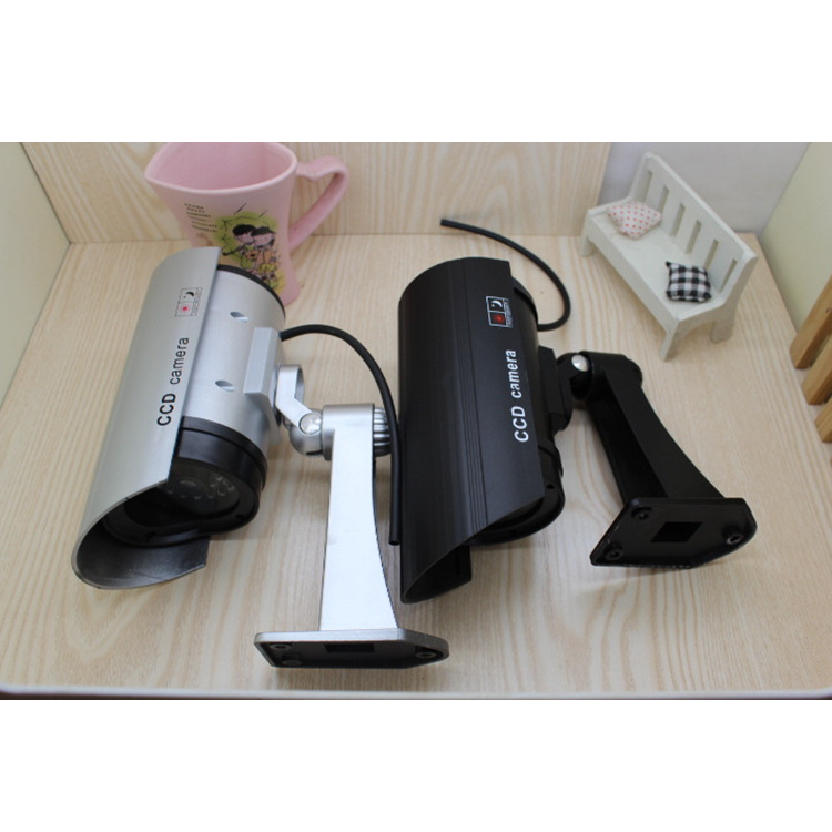 Factory direct gun simulation surveillance fake camera high imitation surveillance virtual gun camera two-color optional