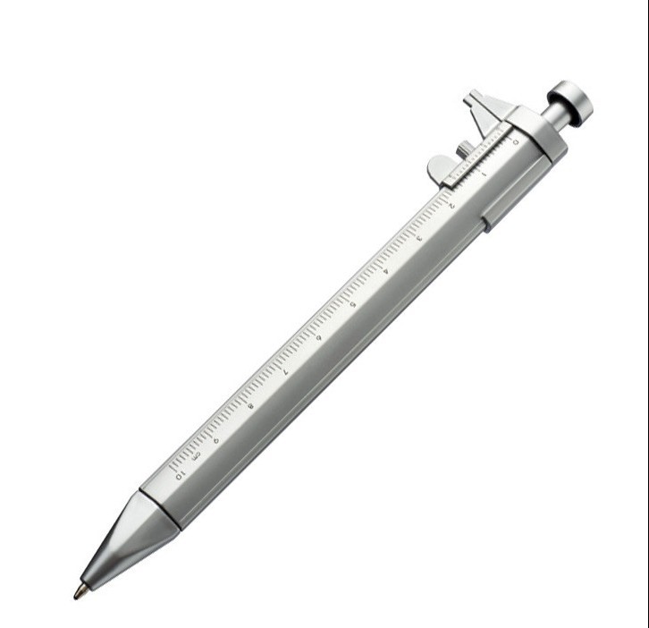 Ruler pen boy gift stationery frame ruler type 100 grid mm mm degree measuring tool spray paint color pen ball point pen