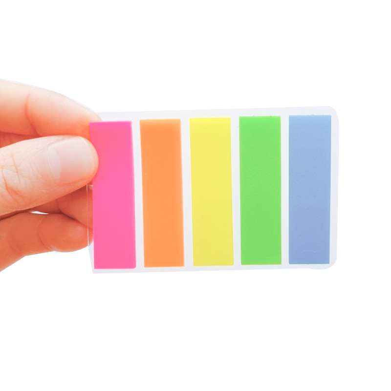 South Korea stationery fluorescent classification index stickers indicator label stickers note note stickers all-purpose stickers N times stickers