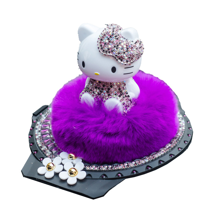 Katie car perfume seat perfume table cat car ornaments car perfume drill interior accessories KT center console