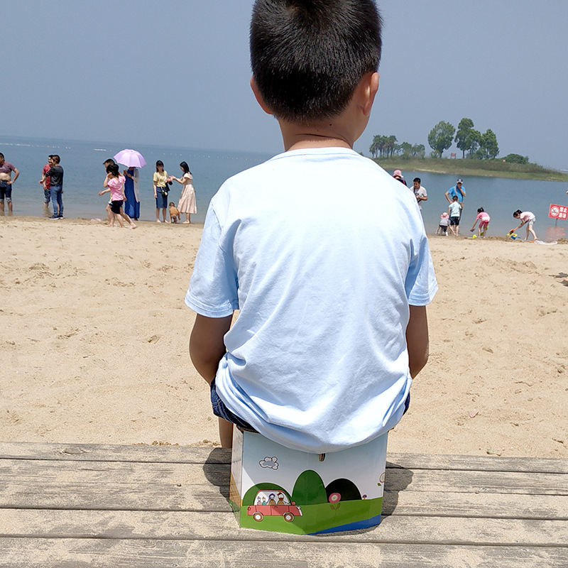 New children's portable toilet baby car travel folding toilet boys and girls small potty