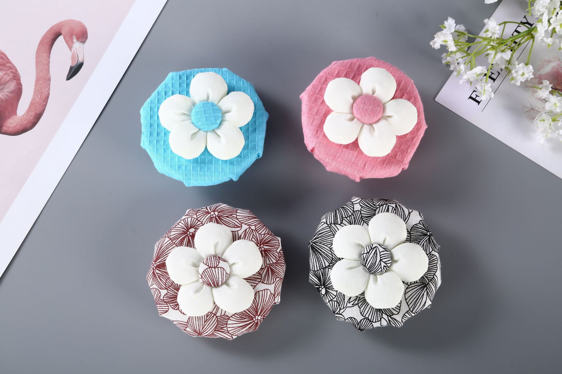 Wholesale supply round door handle gloves anti-cool cover anti-static cover Korean style suitable for autumn and winter season