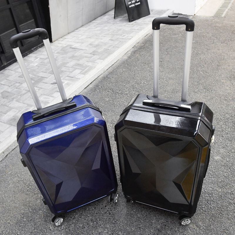 Luggage Case Men's Large Capacity Student Trolley Case Universal Wheel Women's Strong and Durable Thickened Travel Code Leather Case Trendy