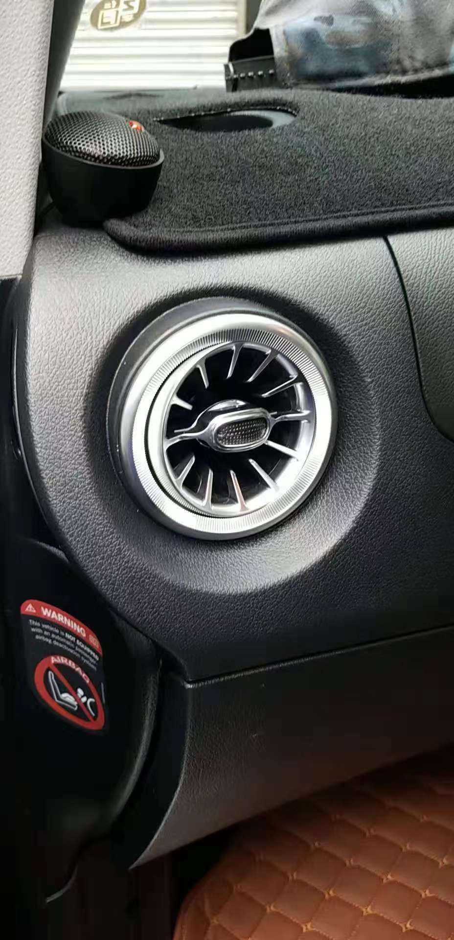 Factory Direct applicable to Mercedes-Benz Weiting V-CLASS luminous turbine air outlet air conditioning air outlet modification