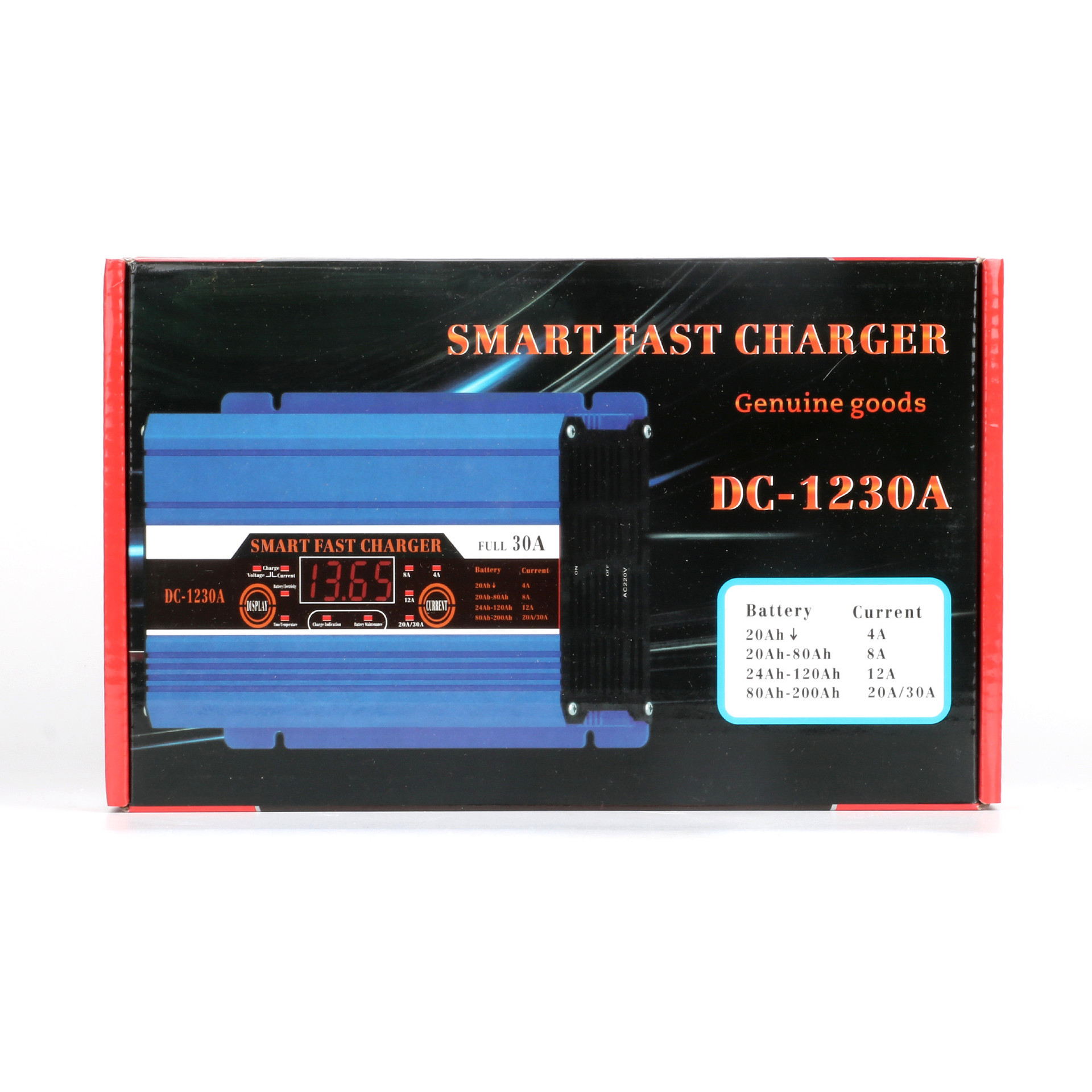 Cardip smart belt display 12V30A car electric vehicle lead-acid battery battery charger manufacturer