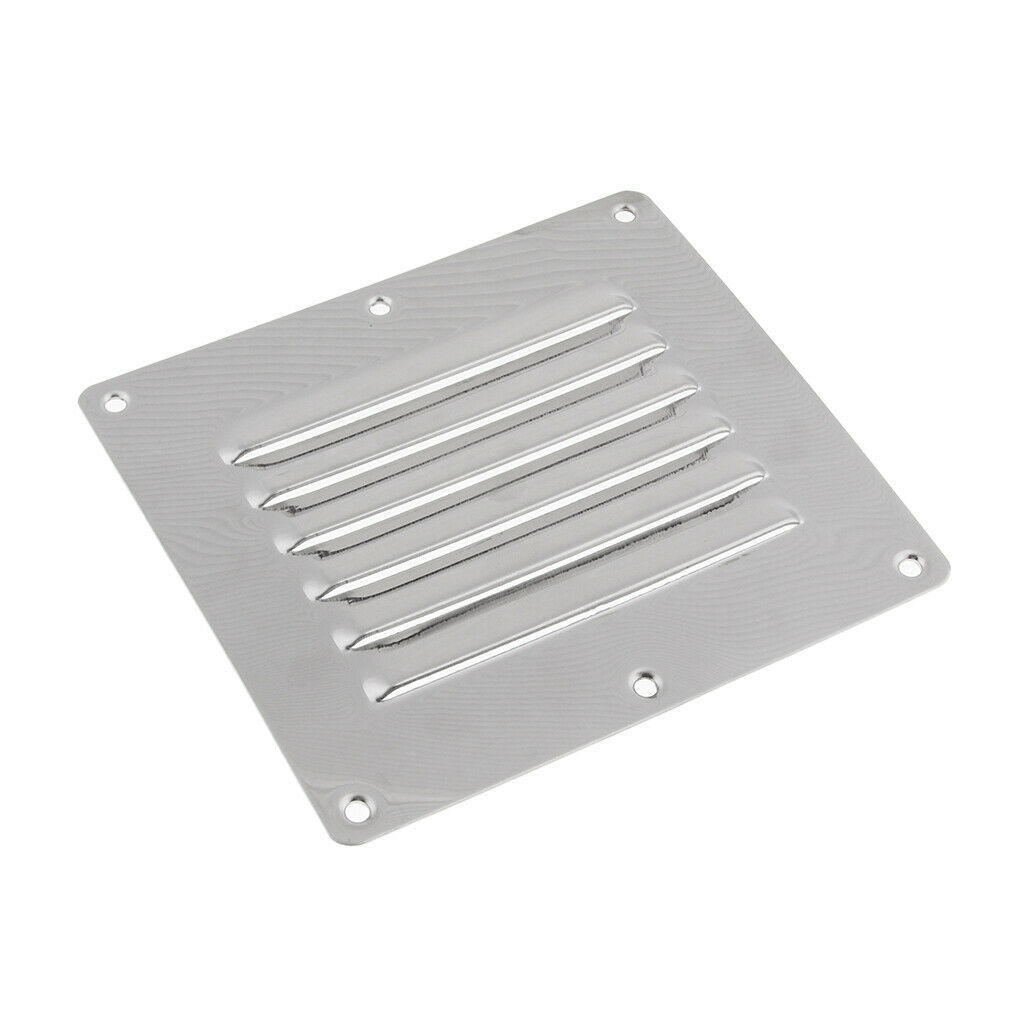 Aishuo 120*120 stainless steel ventilation panel Louver vent Marine yacht with hardware accessories