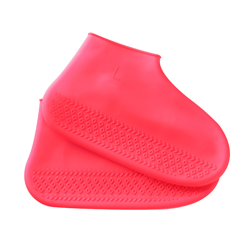 Amazon Explosive Silicone Shoe Cover Wear-resistant Unisex Silicone Rainproof Waterproof Shoe Cover Rainy Day Taste