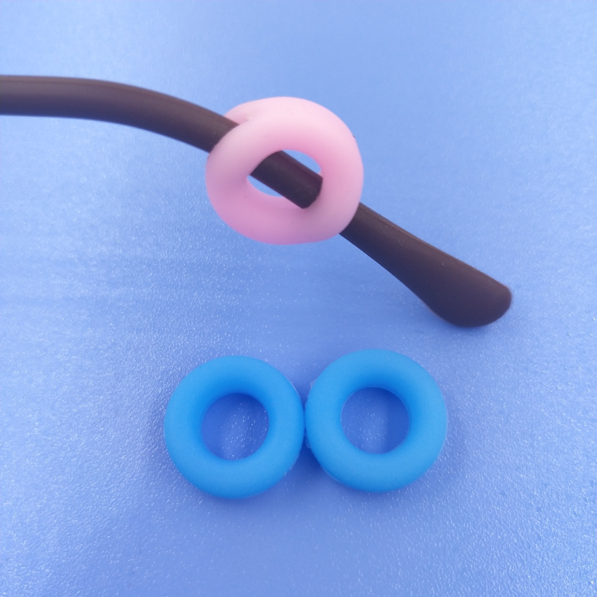 Environmental protection round silicone glasses slip cover off ear hook ear hook outdoor accessories accessories