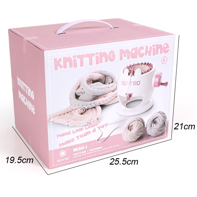 Children's DIY creation hand knitting machine series wool knitting machine wool hat scarf socks knitting machine