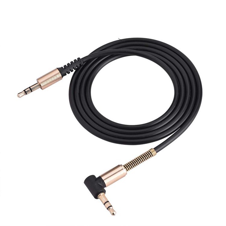 Car aux audio cable 3.5mm male-to-public straight/elbow audio cable mobile phone connection car speaker cable