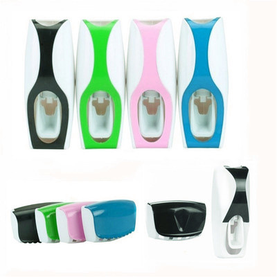 Automatic Toothpaste Rack Toothbrush Storage Rack Artifact Toothpaste Squeezer Shake Tone Squeezer Suction Wall-type Toilet