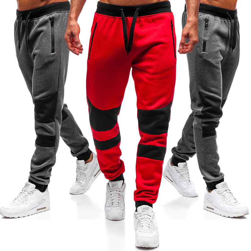 AliExpress wish Hot Sale men fashion casual trousers pocket waterproof zipper design 1501-K45