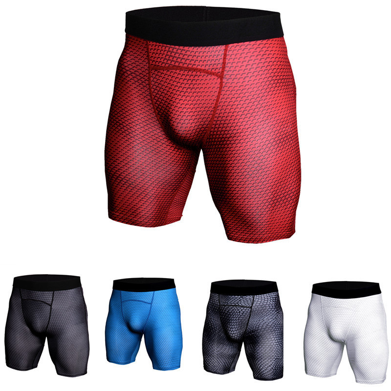 Мужские узкие шорты PRO Спорт Фитнес Бег AliExpress Горячие продажи Быстросохнущие Компрессионные шорты Одежда