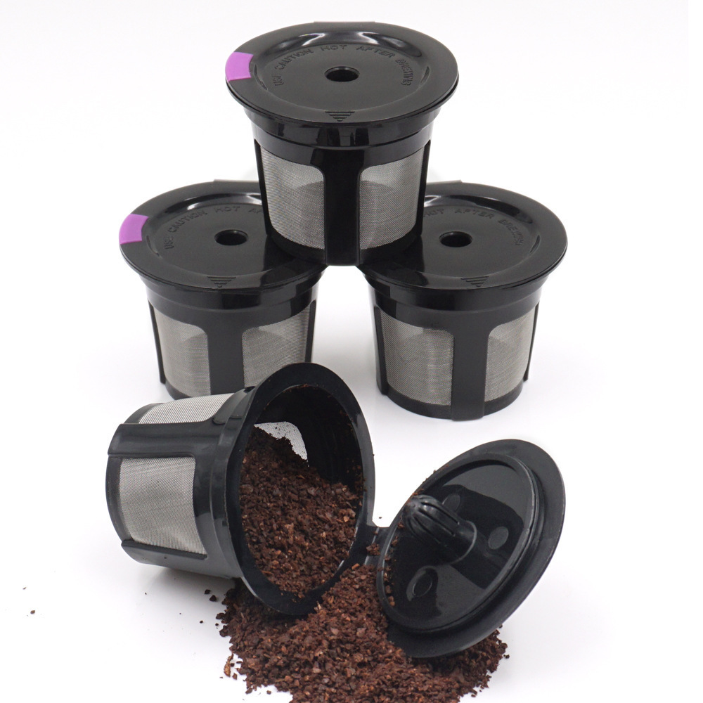 iCafilas compatible k multi-cycle coffee capsule plastic filter coffee cup stainless steel funnel Cup