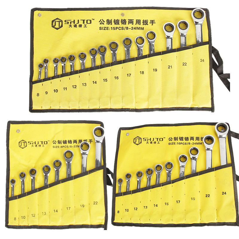 Factory sales 6-32 dual-purpose ratchet wrench quick wrench open ratchet wrench Linyi hardware tools wholesale