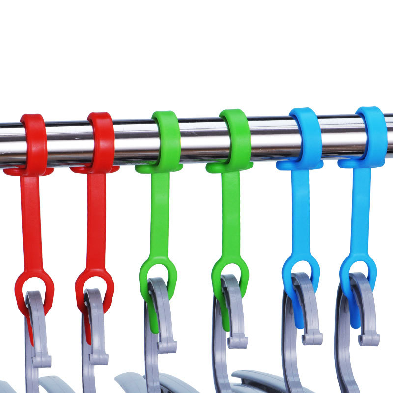 Factory direct supply wholesale windproof buckle plastic silicone hook drying rack fixed hook clothes drying line