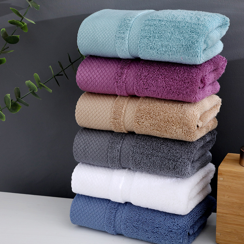 Towel cotton thickened three-piece bath towel square towel soft absorbent Hotel Hotel gift customizable box logo